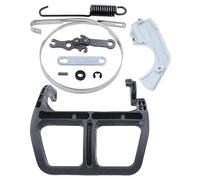 Pizgear Kit de banda de cubierta protectora de mano de palanca de manija de freno de cadena, for piezas de motosierra STIHL, MS180 MS170 MS 180 170 018 017 Cubierta del retrovisor del vehículo