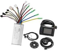 Pizgear Kit de Controlador de Bicicleta eléctrica de 36 V, 48 V y 22 A, Controlador de Velocidad de Accesorio for Bicicleta eléctrica de Bricolaje Módulo de Control de Patinete eléctrico