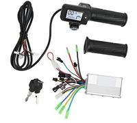 Pizgear Kit de Controlador sin escobillas for Bicicleta eléctrica, Controlador de Motor de Scooter de 36 V, 48 V y 350 W con Panel LCD 805 Módulo de Control de Patinete eléctrico