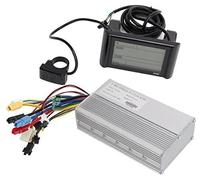 Pizgear Kit de conversión de Motor de Bicicleta con Panel LCD, for Motor de Bicicleta de 1000 W, Controlador de Onda Cuadrada de 36 V/48 V 30 Módulo de Control de Patinete eléctrico
