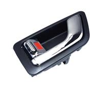 Pizgear Kit de manija interior puerta cromada izquierda y derecha for Getz, Click, DODGE, Brisa, 826101C000,826201C000 2002~2011 Manija interior de la puerta del coche(BLACK Left Side)