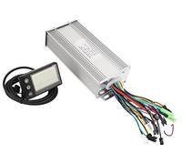 Pizgear Kit de Motor sin escobillas for Bicicleta eléctrica de 1000 W, medidor LCD de Toma de Agua, Kit de Bricolaje de Controlador de Motor sin Módulo de Control de Patinete eléctrico