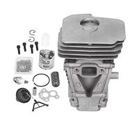 Pizgear Kit de pistón de Cilindro Juego de pistón de Cilindro de 41 mm, for Husqvarna 435 440 for jardinería Conjunto de Cilindro de Motosierra