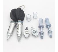 Pizgear Kit de reparación de Cerradura de manija de Puerta, for Golf MK3 1991-1997, for Seat, Ibiza Cordoba Inca 1H0837061G Cerradura de Puerta automotriz