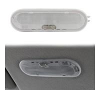 Pizgear Lámpara de Techo con luz de Techo de Lectura Interior for Coche, 1 botón, for Nissan, Qashqai, Sunny Micra March, Renault, Dacia Luz de Techo Interior