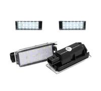 Pizgear Lámparas LED for matrícula, for Renault, Clio 3 4 Megane 2 3 CC Trafic 3 2 3 Kangoo 2 Twingo 2 3 Kadjar Laguna 3 Luz de matrícula de Repuesto(NO Connection Line)