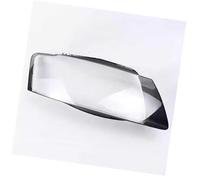 Pizgear Lente de faro delantero coche, for A5 2008 2009 2010 Pantallas cristal transparente Carcasa lámpara Cubierta Cristal Luces delanteras Cubierta de la lente del faro(BLACK Left and right)