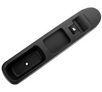 Pizgear Llave de control de lunas de coche Interruptor de control ventana, para Peugeot 207 3008 5008 Botón consola del elevador eléctrico lado pasajero delantero automóvil 4