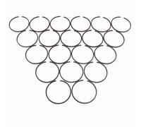 Pizgear Lote de 20 Anillos de pistón for cortadora de césped de 34 mm x 1,2 mm, 1E34F, for Motor Mitsubishi, TL26, TU26, TL34, CG260, 26 CC, BC260, 767 Anillo de pistón para Motosierra