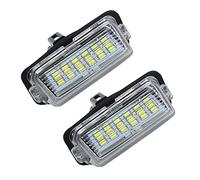 Pizgear Luces de matrícula de Coche, for Toyota, Corolla, 5D Camry Yaris Prius Vitz Avensis Verso, 2 uds. Luz de matrícula de Repuesto