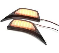 Pizgear Luz de señal giro lateral dinámica guardabarros secuencial, para Jeep, para Wrangler Jl 2018-2022 Luz de marcador lateral del guardabarros del coche, marcador lateral del vehículo