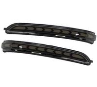 Pizgear Luz LED de intermitente dinámico for espejo retrovisor lateral (humo) for Kia, K3, Forte y Cerato (2019, 2020 2021 Luz de señal de giro del espejo lateral del coche