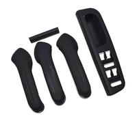 Pizgear Manija de puerta interior, apoyabrazos, panel manija agarre y soporte, for Bora, for Golf, 4 MK4 for 1J0867171A 1J4867179A 3B1867171E Manija interior de la puerta del coche(Kit 001 Black)