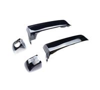 Pizgear Manija exterior de puerta cromada delantera trasera izquierda derecha for Veracruz, Ix55 2007-2012 3.8L 826513J010,82651-3J010 Manija interior de la puerta del coche(Pair Front Chrome)