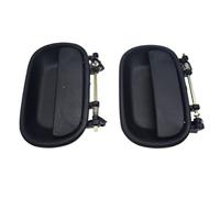 Pizgear Manija exterior de puerta delantera izquierda derecha negra for Isuzu, NPR HPR-HD NQR NRR 8948677210,760-5602,8978677221 1995-2007 Manija interior de la puerta del coche(BLACK A Pair)