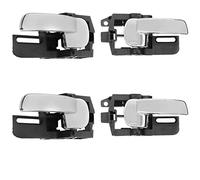 Pizgear Manija interior de la puerta del automóvil izquierda o derecha, for NISSAN, for Qashqai, J10 2004-2013 Reemplazo de la manija de la puerta interior del automóvil(4PCS One Set)