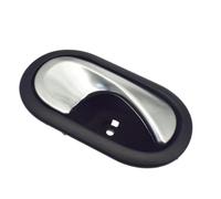 Pizgear Manijas interiores de puertas automóviles 8200028487 8200028486, for MK3 Megane II Clio Scenic, for Citroen, Berlingo, for Dacia, Logan Manija interior de la puerta del coche(BLACK Right Side)