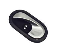 Pizgear Manijas interiores de puertas automóviles 8200028487 8200028486, for MK3 Megane II Clio Scenic, for Citroen, Berlingo, for Dacia, Logan Manija interior de la puerta del coche(BLACK Left Side)