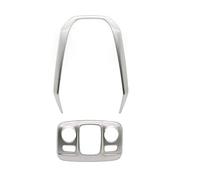 Pizgear Marco de luz de lectura delantera trasera, cubierta embellecedora, molduras interiores, accesorio de estilo for coche, for Peugeot, for 3008 GT, for 5008 GT 2017 2018 2019 Ajuste del volante(G