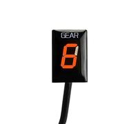 Pizgear Medidor indicador de marchas de 1 a 6 velocidades for motocicleta, accesorios for motocicleta, for YZF-R1 YZF-R6 YZF-R6s YZF R1 R6 R6S YZFR1 YZFR6 Indicador de marcha de motocicleta(BLACK Oran
