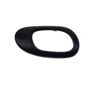 Pizgear Moldura for tirador de puerta interior, cubierta embellecedora for panel, for Citroen, C2, for Peugeot, 206 207 9119F2 9119F4 Manija interior de la puerta del coche(BLACK Left Side)
