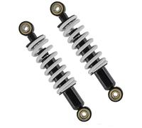 Pizgear Muelle Amortiguador para monopatín 2 muelles de suspensión Amortiguador Trasero 7.480 in Acero 200 Libras, para Moto Cross, ATV, Scooter Kart 7,5