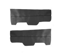 Pizgear Negro, for Pilot 2009 2010 2011 2012 2013 2014 2015 2 Piezas Panel de reposabrazos de Puerta Delantera Interior de Coche Accesorios de Cubierta de Cuero Panel de puerta de coche