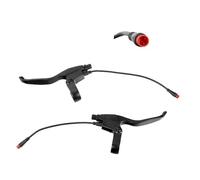 Pizgear Palanca de Freno Universal for Patinete eléctrico, Accesorios de Manillar con Mango de Agarre eléctrico, for la mayoría de Bicicletas eléctricas, 1 par Freno de Mano para Patinete eléctrico(1