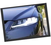 Pizgear Para 6, para Atenza, para Mazda6 2004-2015 Faros delanteros Luces de coche Lámpara principal Drl Lente de proyector Lámparas delanteras automotrices Faro Luz de señal de giro Luz Luz de