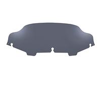 Pizgear Parabrisas de 6" con Forma de Onda, Parabrisas, carenado, Protector contra el Viento, for Harley Touring, Electra Glide FLHT, Street Glide FLHX 96-13 Parabrisas de Motocicleta(Light Smoke)