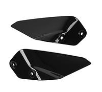 Pizgear Parabrisas de Aventura, Panel Lateral Deflector de Flujo de Aire, Protector de Mano, for, R 1200 GS ADV R1250GS 2019 2020 2021 Parabrisas de Motocicleta(Schwarz)