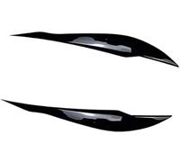 Pizgear Párpado de faro delantero, para BMW, para Serie 3 F30 Sedan F31 Wagon 2012-2018, cubierta tapa ojo, pegatina embellecedora, accesorios coche Ajuste de la frente del faro