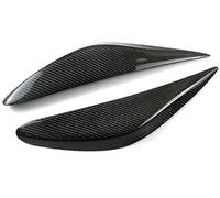 Pizgear Párpado de faro delantero, para Nissan, para Altima 2013-2015, fibra carbono, delantero coche, cubierta tapa, pegatina para cejas, embellecedor Ajuste de la frente del faro