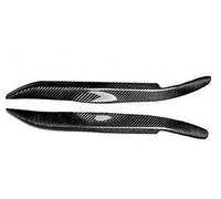 Pizgear Párpado de faro delantero, para Subaru, para Legacy 2006-2008, ceja, fibra carbono, lámpara cabeza, cubierta luz, embellecedor, tapa coche Ajuste de la frente del faro