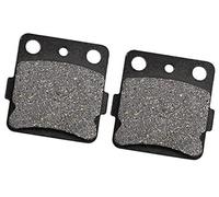 Pizgear Pastillas de freno delanteras y traseras motocicleta, for Hon-da ATC250 ATC200X TRX300EX TRX400EX Fourtrax Sportrax TRX250X TRX400 EX Pastillas de freno traseras para motocicleta(BLACK 1 Pair)