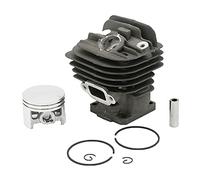 Pizgear Piezas de Repuesto Superiores de Motosierra Gaspline de Gran diámetro de pistón de Cilindro, for STIHL, MS 026 026PRO MS260 260 Ensamblaje de Cilindro de Motosierra
