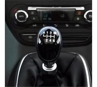 Pizgear Pomo de palanca de cambios de 6 velocidades, de cuero, for Ford, S-Max, C-Max, Kuga, Galaxy, Mondeo, Transit Tourneo Connect, Focus, accesorios for coche. Perilla de cambio de marchas para coc