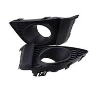 Pizgear Redes de cubierta de bisel de lámpara antiniebla for coche, for JAZZ, FIT 2015-2017, accesorios, rejilla de luz de parachoques delantero sin DRL Rejilla de luz antiniebla delantera(Black Fog L