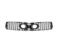 Pizgear Reemplazo de Cubierta de luz antiniebla de Malla de Parrilla de Parachoques Delantero, for, A5, S5 B8, Accesorio de Marco de decoración de Luces de Coche Rejilla de luz antiniebla Delantera