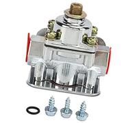 Pizgear Regulador de presión combustible, regulador del carburador 4-1/2 a 9 Psi Puerto NPT 3/8 pulg. Aleación zinc 12-803, for Holley Regulador de presión de combustible del automóvil