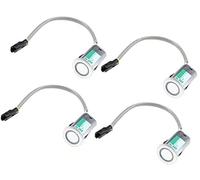 Pizgear Sensor de Aparcamiento Trasero para Coche Sensor Pdc para Coche, 4 Uds., Aparcamiento, para Toyota, Camry RX Pz362-00208 Pz36200201 188300-4110 188300-9060(Silver)