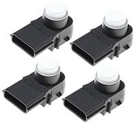 Pizgear Sensor de Aparcamiento Trasero para Coche Sensor Pdc para Coche, Estacionamiento de 4 Colores, Piezas, para Kia 95720-J5310(White)