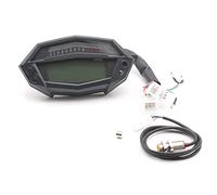 Pizgear Tacómetro for motocicleta, contador de horas, velocímetro digital, indicador marcha, piezas, universal Velocímetro para motocicleta(With Sensor)