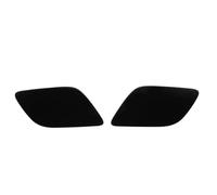Pizgear Tapa de Boquilla rociadora for lavaparabrisas de Faros Delanteros, for Audi, Q7 2010 2011 2012 2013 2014 2015, par 4L0955275G 4L0955276G Tapa del lavafaros(Black Set)