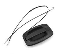 Pizgear Tirador de puerta corredera para Fiat Ducato Peugeot Boxer Citroen Jumper Relay 2006-2023, con cable izquierdo derecho exterior de repuesto 735426421 plástico negro