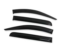 Pizgear Visera de puerta, for Mitsubishi, Triton MQ MR L200 2015 2016 2017 2018 2019 2020 2021 2022 Deflectores de ventana lateral Protector contra la lluvia y el sol Protectores de ventanas laterales