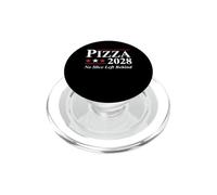 Pizza 2028 Campaña Elecciones Parodia Diseño Divertido PopSockets PopGrip para MagSafe