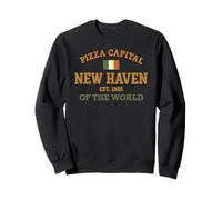 Pizza Capital Mundial New Haven Connecticut Apizza CT Sudadera