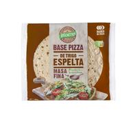 Pizza de base de trigo espelta 390G - 3 unidades (3X130G) - Harina fina - Biocop