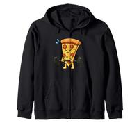 Pizza Deadlift Gimnasio Rata Alimentos Amantes Levantamiento Hombres Mujeres Sudadera con Capucha